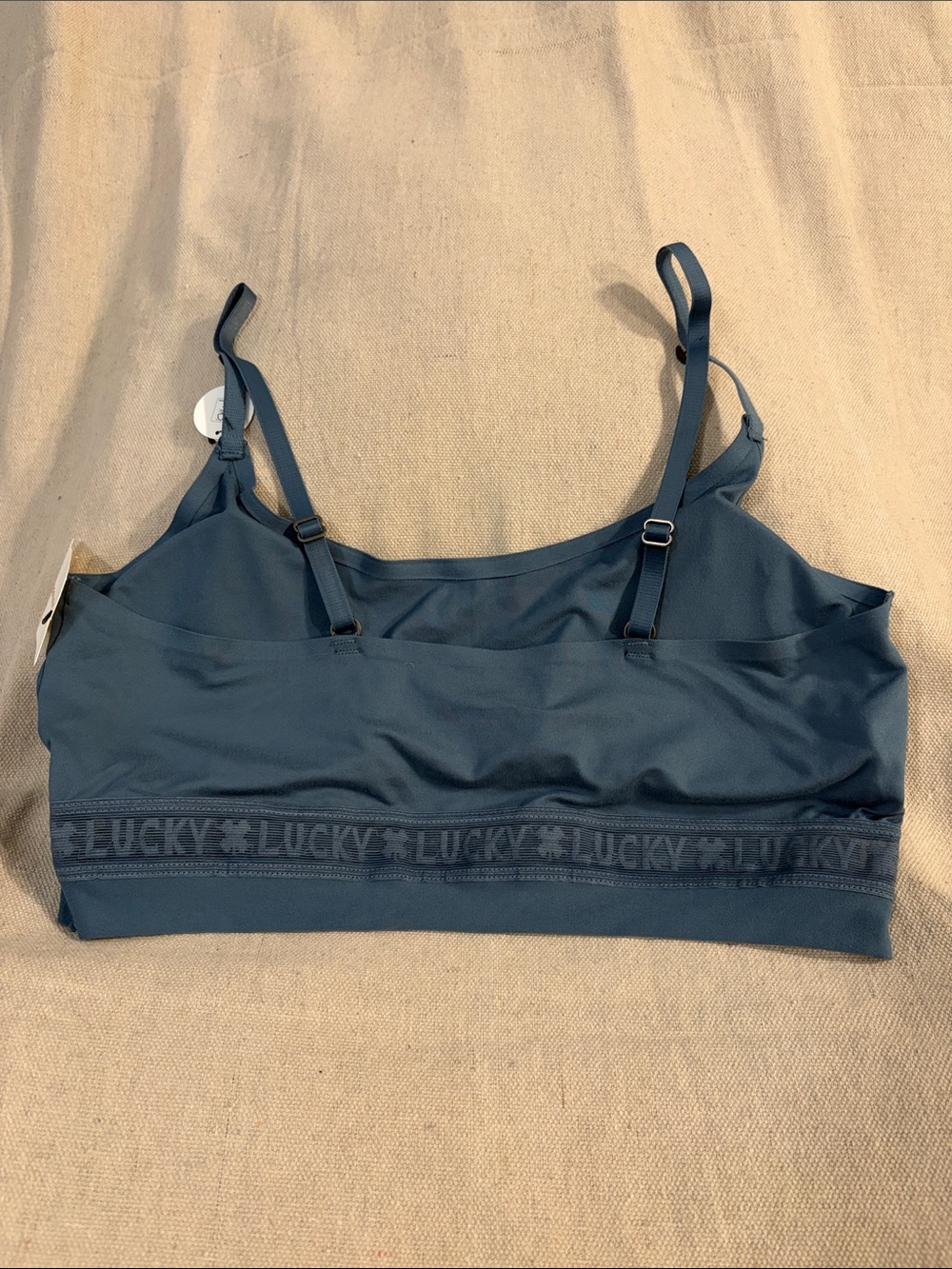 Lucky Brand Teal Wireless Bralette - Picture 2 of 2